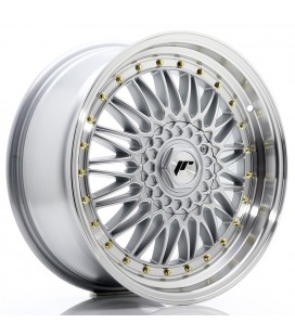 JR Wheels JR9 18x8 ET35 5x112 Silver w/ Machined Lip