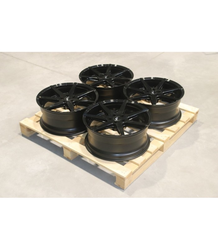 Set of JR20 20x8,5 ET27 5x112 Gloss Black
