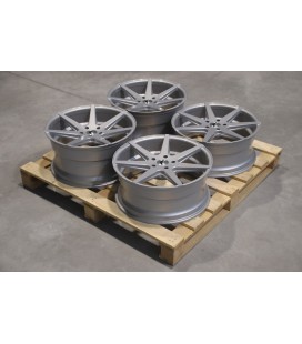 Set of JR20 20x8,5 ET35 + 20x10 ET40 5x120 Gloss Silver