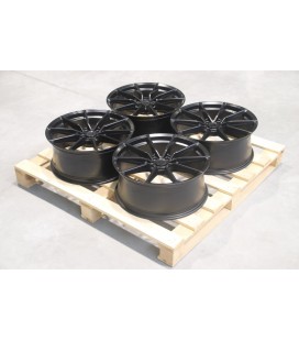 Set of SL02 19x8 ET30 + 19x8 ET40 5x112 Matt Black