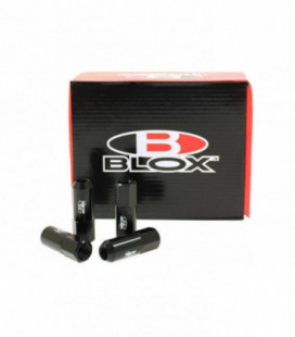 Racing Lug Nuts Blox Replica 60mm M12x1.25 Black