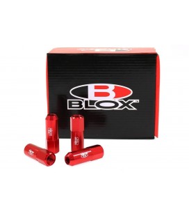 Racing Lug Nuts Blox Replica 60mm M12x1.25 Red