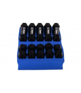 Racing lug nuts D1Spec Alu 12x1.25 black