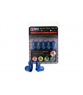 Racing lug nuts D1Spec Alu 12x1.25 blue