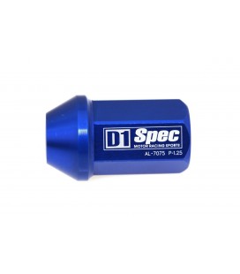 Racing lug nuts D1Spec Alu 12x1.25 blue