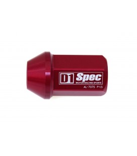 Racing lug nuts D1Spec Alu 12x1.25 red