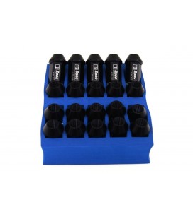 Racing lug nuts D1Spec Alu 12x1.5 black