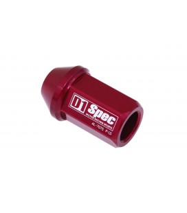 Racing lug nuts D1Spec Alu 12x1.5 red