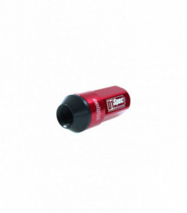 Racing lug nuts D1Spec Heptagon 2in1 12x1.25 Red