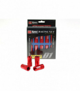 Racing Lug Nuts D1SPEC Replica HEX M12x1.25 Red
