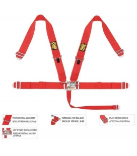 Racing Seat Belts OMP 515 HST FIA