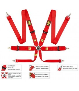 Racing Seat Belts OMP 804F FIA