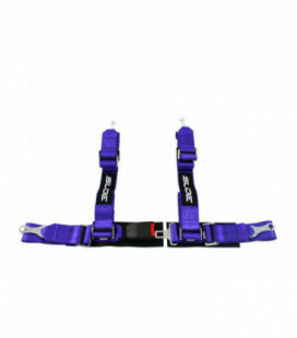 Racing seat belts SLIDE 4p 2" Purple
