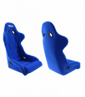 Bimarco Cobra II Velvet mėlyna sportinė sėdynė