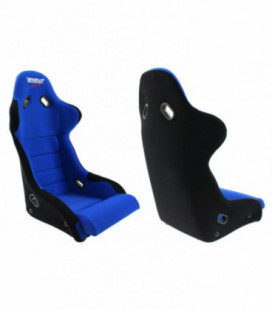 Bimarco Cobra II Velvet mėlyna/juoda sportinė sėdynė