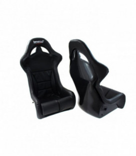Bimarco Futura PVC juoda FIA sportinė sėdynė