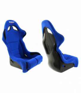 Bimarco Futura Velvet mėlyna/juoda FIA sportinė sėdynė
