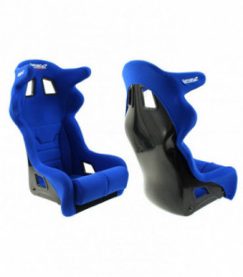 Bimarco Grip Velvet mėlyna HANS FIA sportinė sėdynė