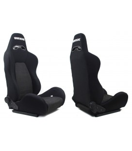 Racing seat DRAGO BRIDE BLACK material