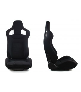 Racing seat GLOCK BLACK SUEDE