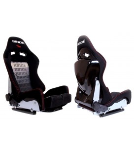 Racing seat LOW MAX K608 BLACK GREY