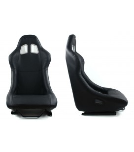 Racing seat MONZA RACE PLUS PVC - BLACK