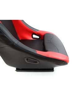 Racing seat MONZA RACE PLUS PVC - RED