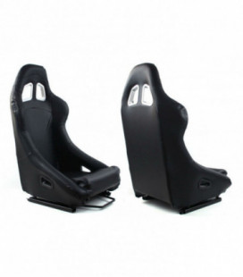 Racing seat SIGMA PVC BLACK