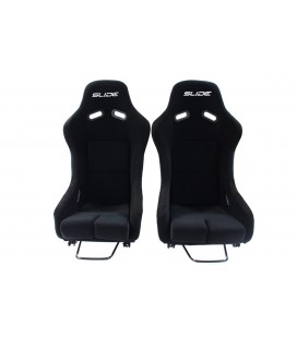 Racing seat SLIDE R1 material Black M