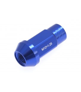 Racing wheel lug nuts JBR 50mm M12 x1.25 BLUE