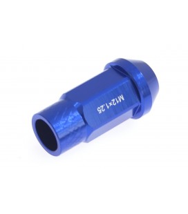 Racing wheel lug nuts JBR 50mm M12 x1.25 BLUE