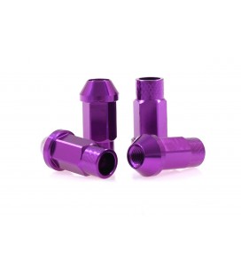 Racing wheel lug nuts JBR 50mm M12 x1.25 PURPLE