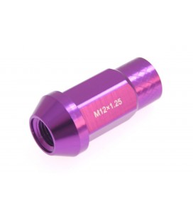 Racing wheel lug nuts JBR 50mm M12 x1.25 PURPLE
