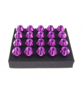 Racing wheel lug nuts JBR 50mm M12 x1.25 PURPLE