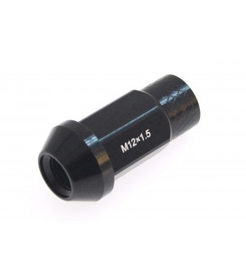 Racing wheel lug nuts JBR 50mm M12 x1.5 BLACK