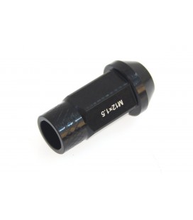 Racing wheel lug nuts JBR 50mm M12 x1.5 BLACK