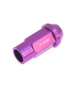 Racing wheel lug nuts JBR 50mm M12 x1.5 PURPLE