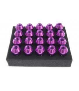 Racing wheel lug nuts JBR 50mm M12 x1.5 PURPLE