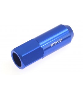 Racing wheel lug nuts JBR 60mm M12 x1.25 BLUE