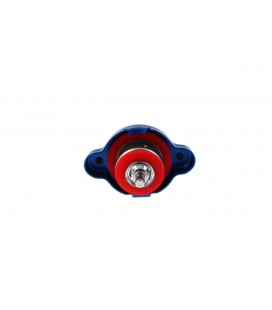 Radiator cap with terometer D1Spec 28mm Blue 0.9Bar