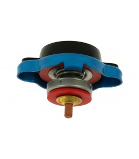 Radiator cap with thermometer D1Spec 28mm 1.1Bar Blue