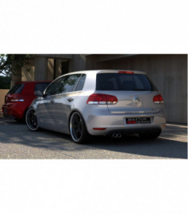 Rear Diffuser VW Golf 6 With 1 Exhaust Hole