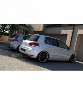 Rear Diffuser VW Golf 6 With 2 Exhaust Hole