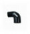 Reduction silicone elbow 90st TurboWorks Black 20-25mm