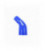 Reduction silicone elbow TurboWorks Blue 45deg 45-63mm