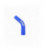 Reduction silicone elbow TurboWorks Blue 45st 25-38mm