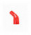 Reduction silicone elbow TurboWorks Red 45deg 45-57mm