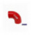 Reduction silicone elbow TurboWorks Red 90deg 51-63mm