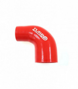 Reduction silicone elbow TurboWorks Red 90deg 51-67mm