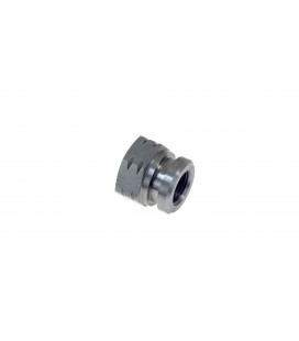 S.S HOSE END Hex 17mm,M101.0 SS